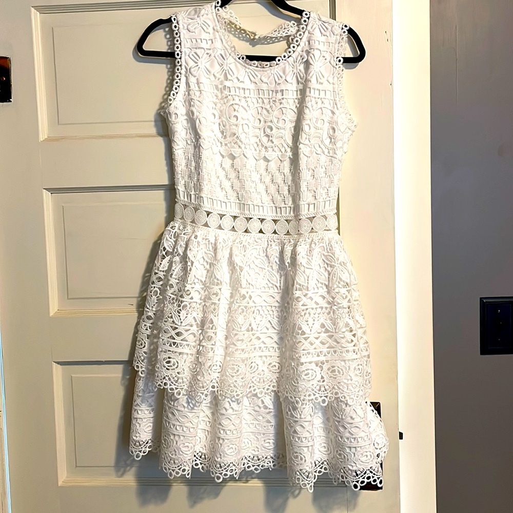 White dress